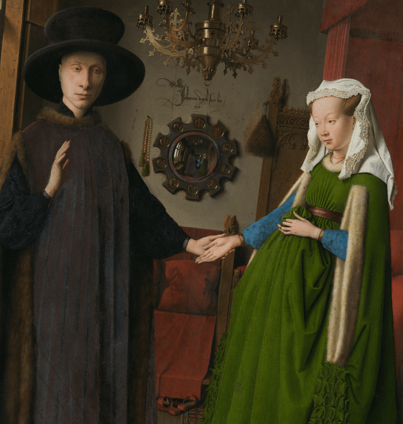 Jan van Eyck's Arnolfini Portrait
